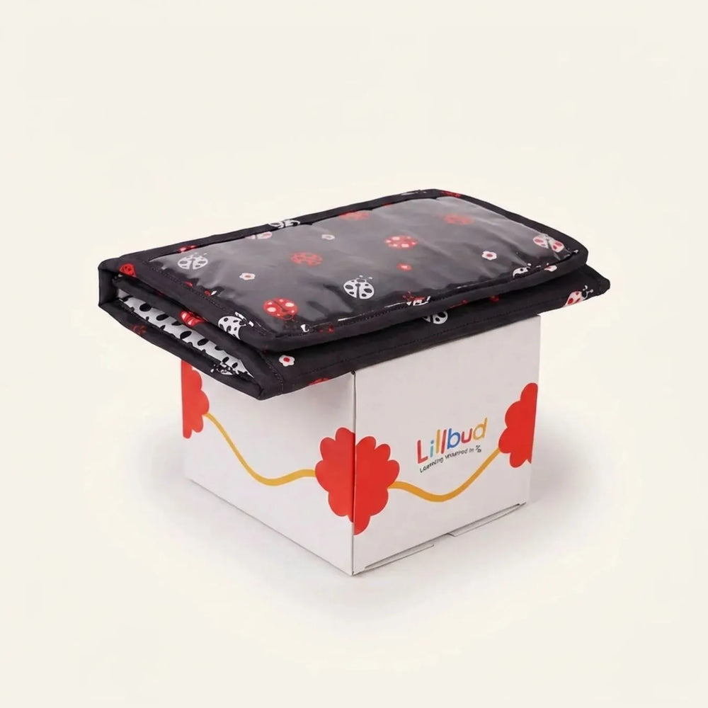 Buy High Contrast Tummy Time Book Online - Lillbud 