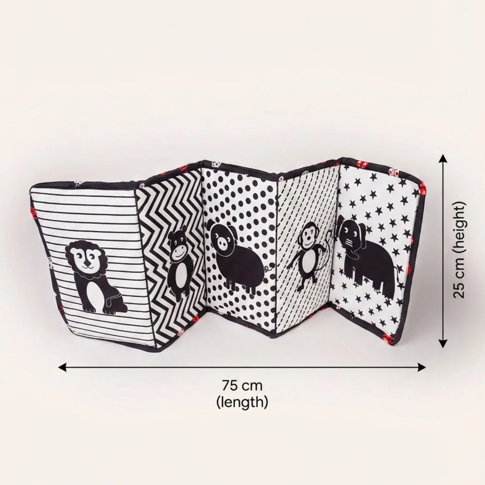 Buy High Contrast Tummy Time Book Online - Lillbud 