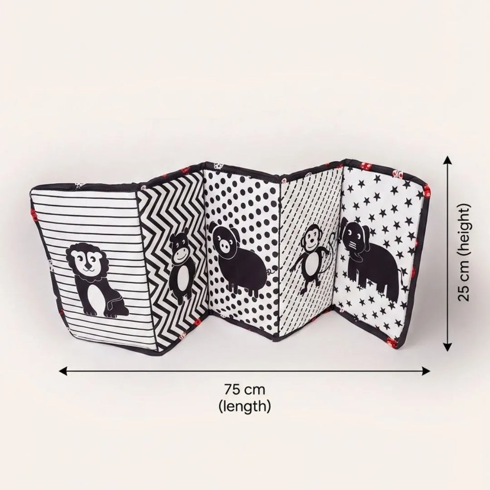 Buy High Contrast Tummy Time Book Online - Lillbud