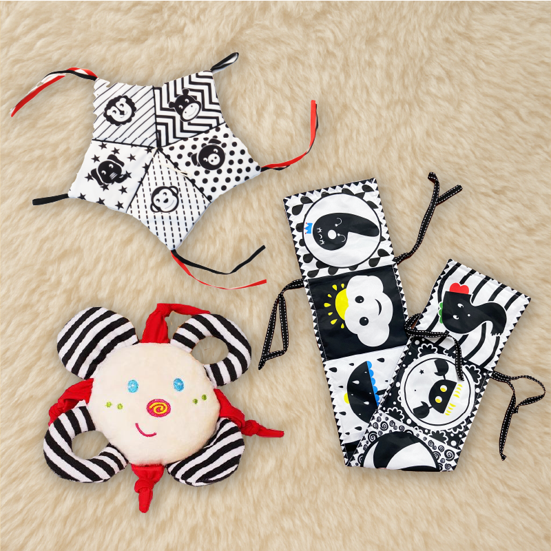 Newborn High Contrast Play Kit (Set of 3)
