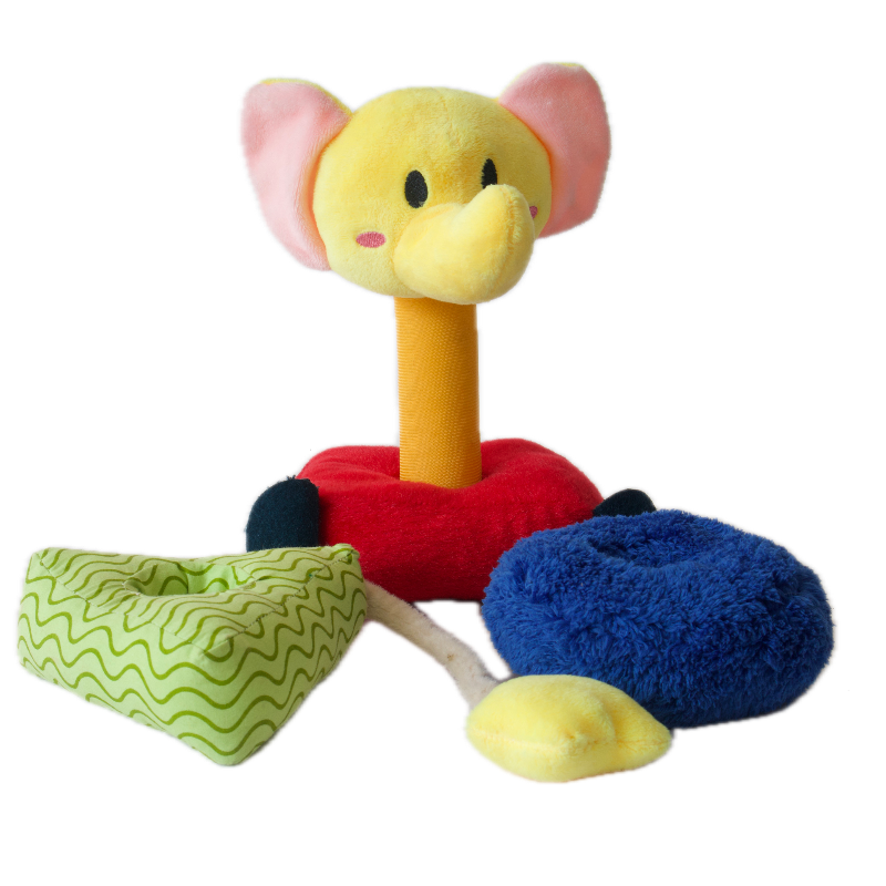 Ellie - Sensory Elephant stacking soft toy