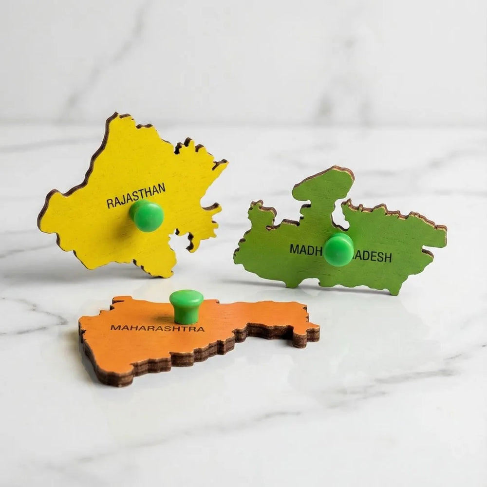 Buy India Map Puzzle Online - Lillbud 