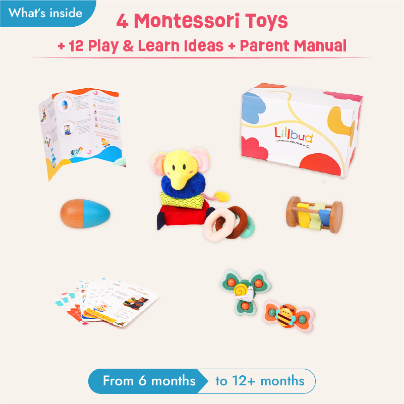 Buy Eager Fingers - 6 to 8 months (Essentials Kit) Online - Lillbud 