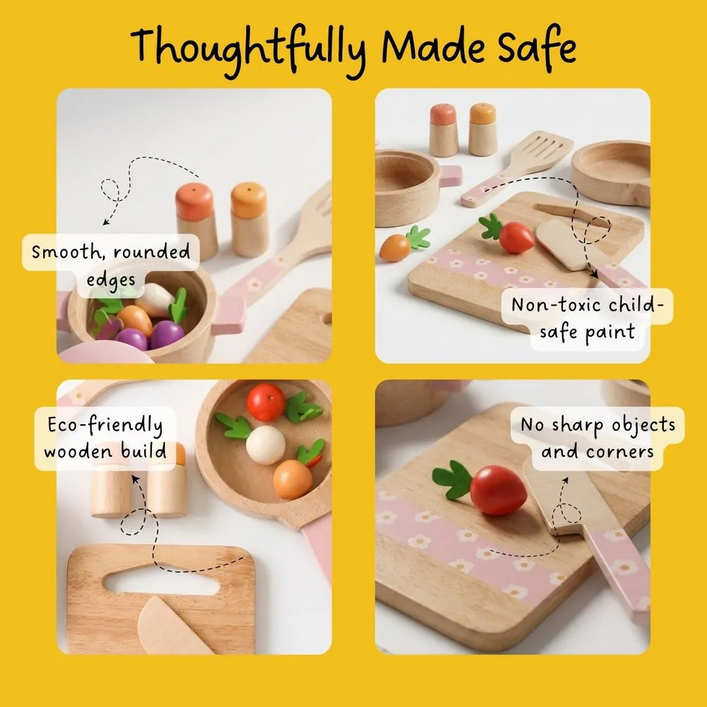 Super Premium Mini Chef Kitchen Pretend Play Set