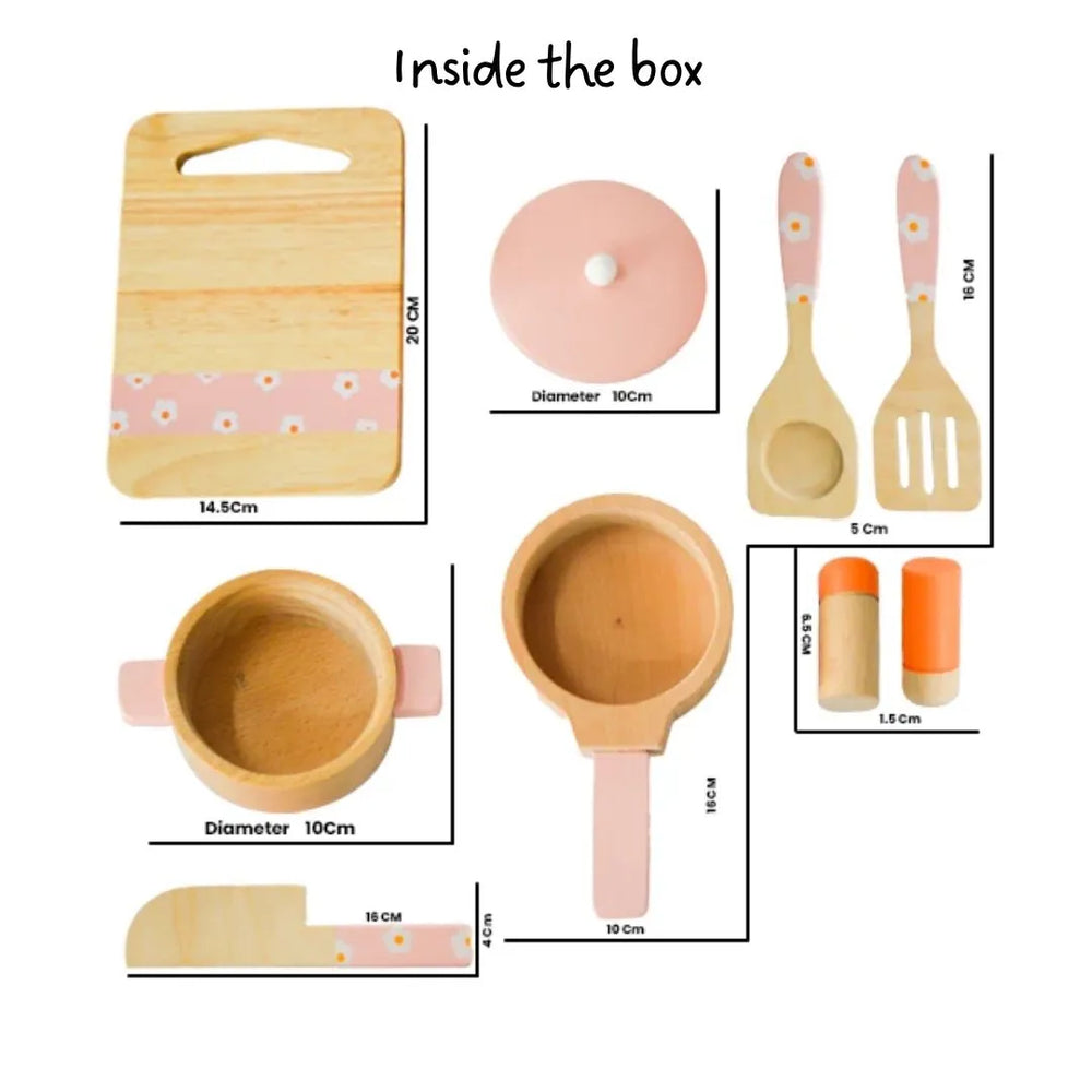 Super Premium Mini Chef Kitchen Pretend Play Set