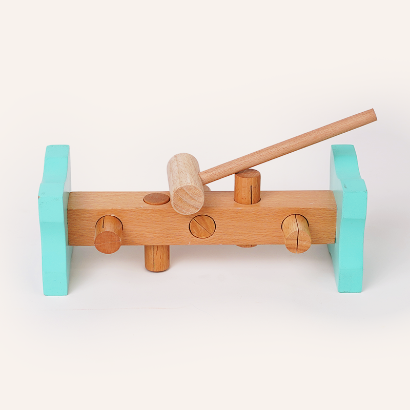 Buy Knock Knock Hammer Toy for Strength and Fine Motor Online - Lillbud 