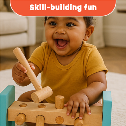 Knock Knock Hammer Toy for Strength and Fine Motor