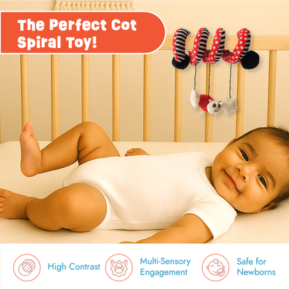 Ladybug Twist - Spiral Hanging Toy