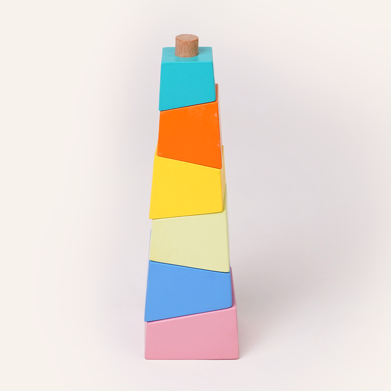 Leaning Tower Complex Stacking Toy for Fine Motor