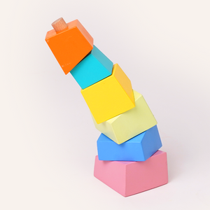 Leaning Tower Stacking Blocks