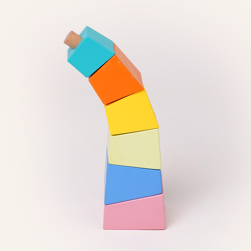 Leaning Tower Complex Stacking Toy for Fine Motor