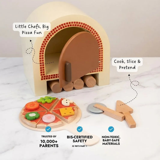 Little Pizzeria Pretend Play Set
