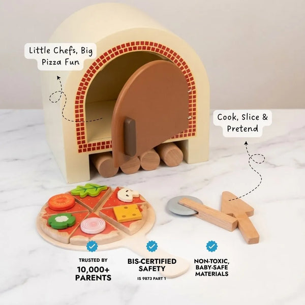 Little Pizzeria Pretend Play Set