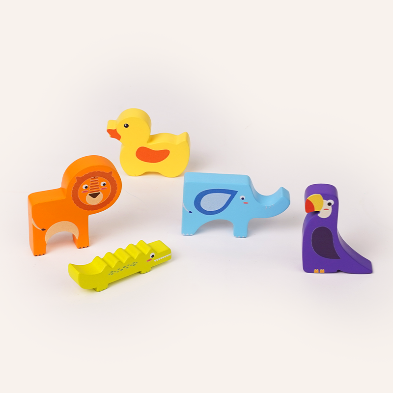 Buy Little Wild Friends with Matching cards Online - Lillbud 
