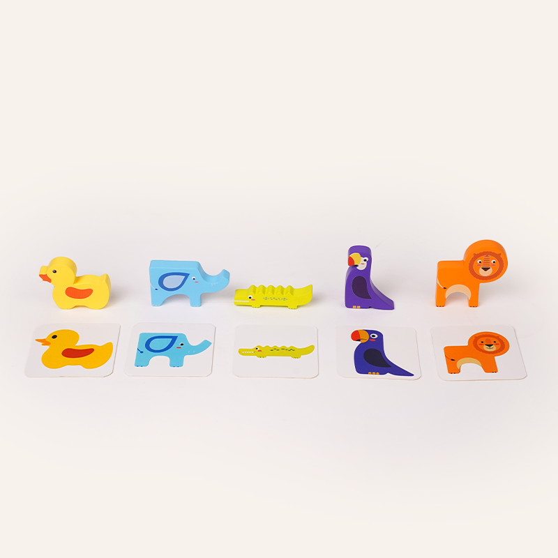 Buy Little Wild Friends with Matching cards Online - Lillbud 