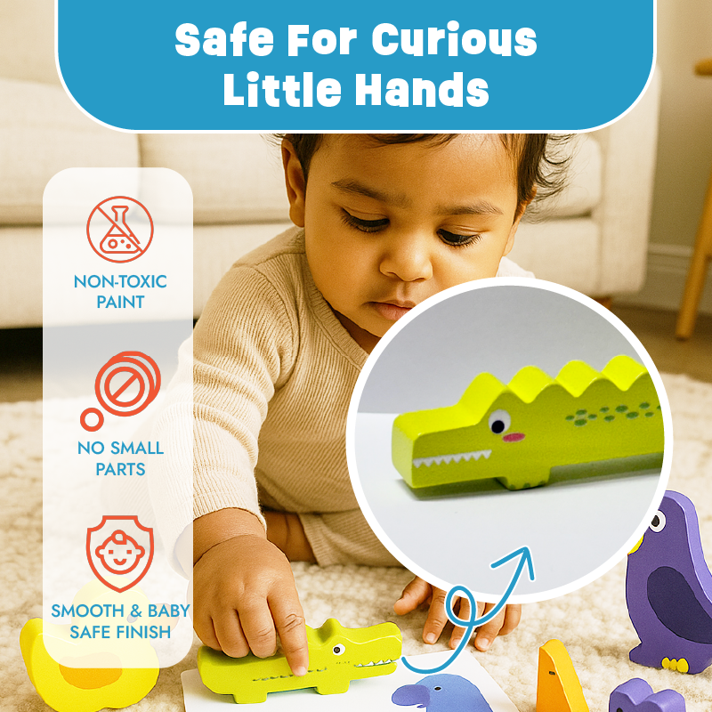 Buy Little Wild Friends with Matching cards Online - Lillbud 