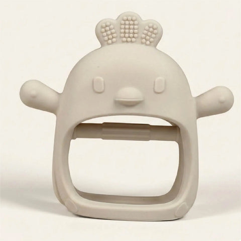 Long-Hold Handle Teether- Beige
