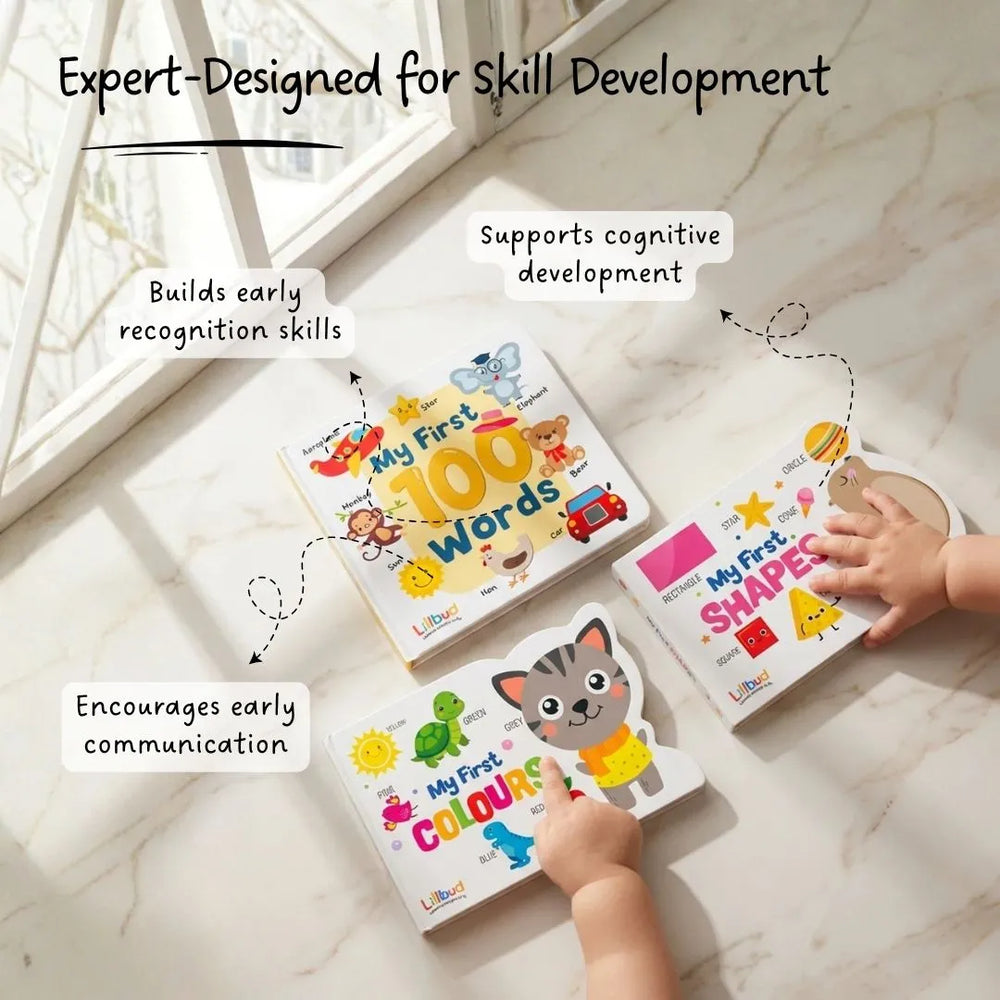 Buy My First Board Book Set (3 Books) Online - Lillbud