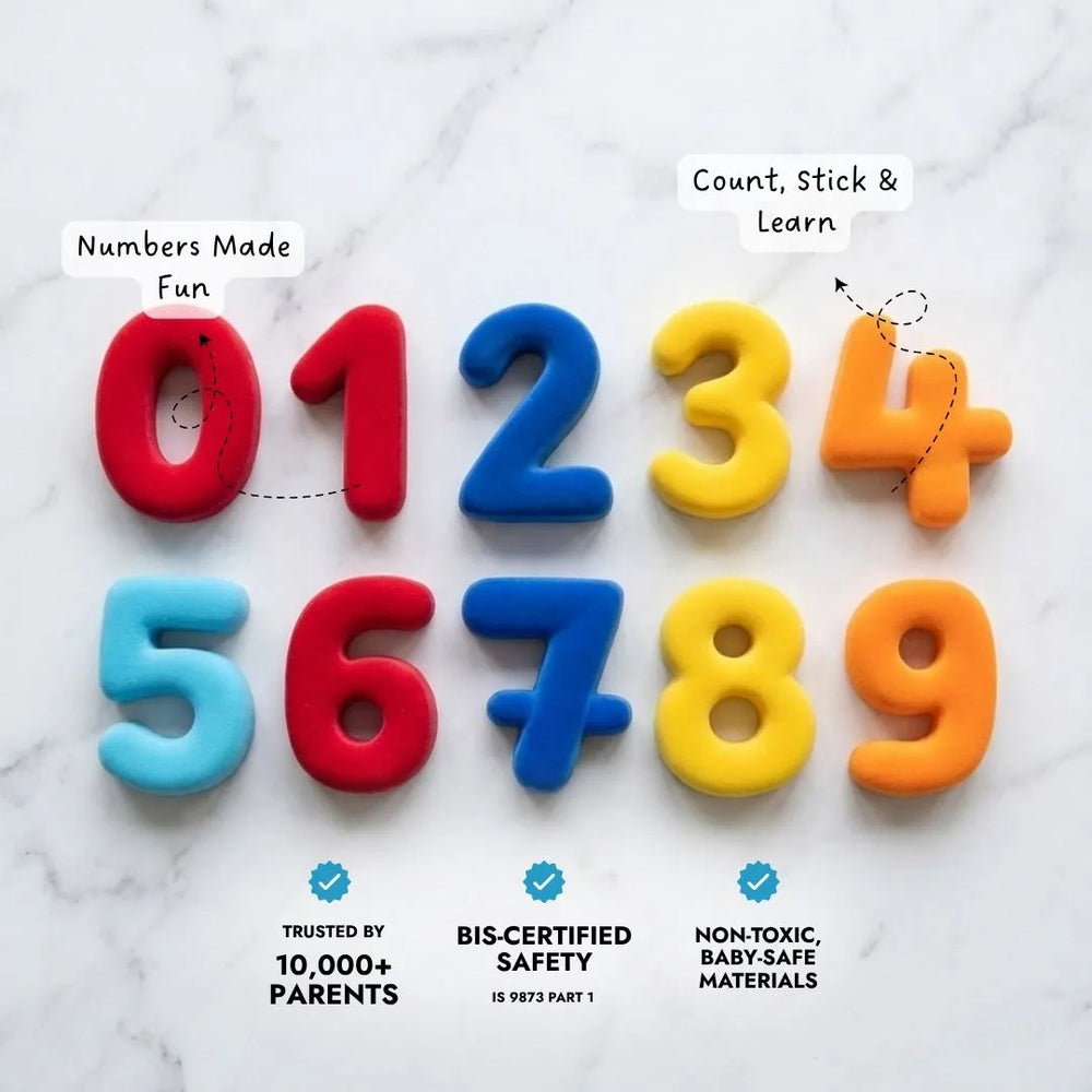 Buy Magnetic Numerals Set Online - Lillbud 