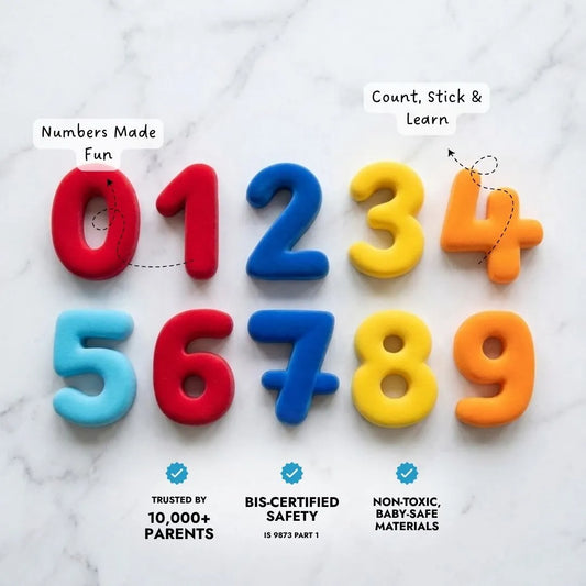 Buy Magnetic Numerals Set Online - Lillbud 
