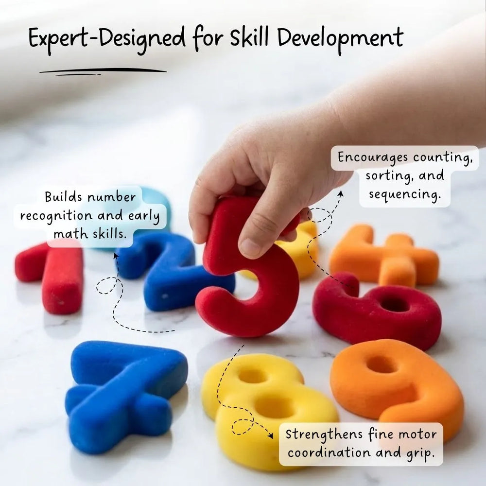 Buy Magnetic Numerals Set Online - Lillbud 