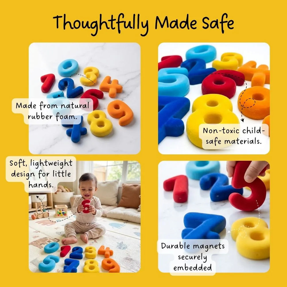 Buy Magnetic Numerals Set Online - Lillbud 