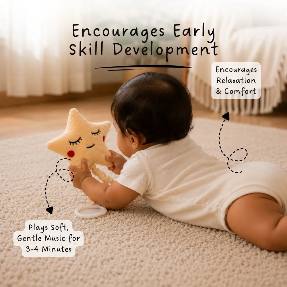 Musical Star - Soft toy with soothing music for sleep time