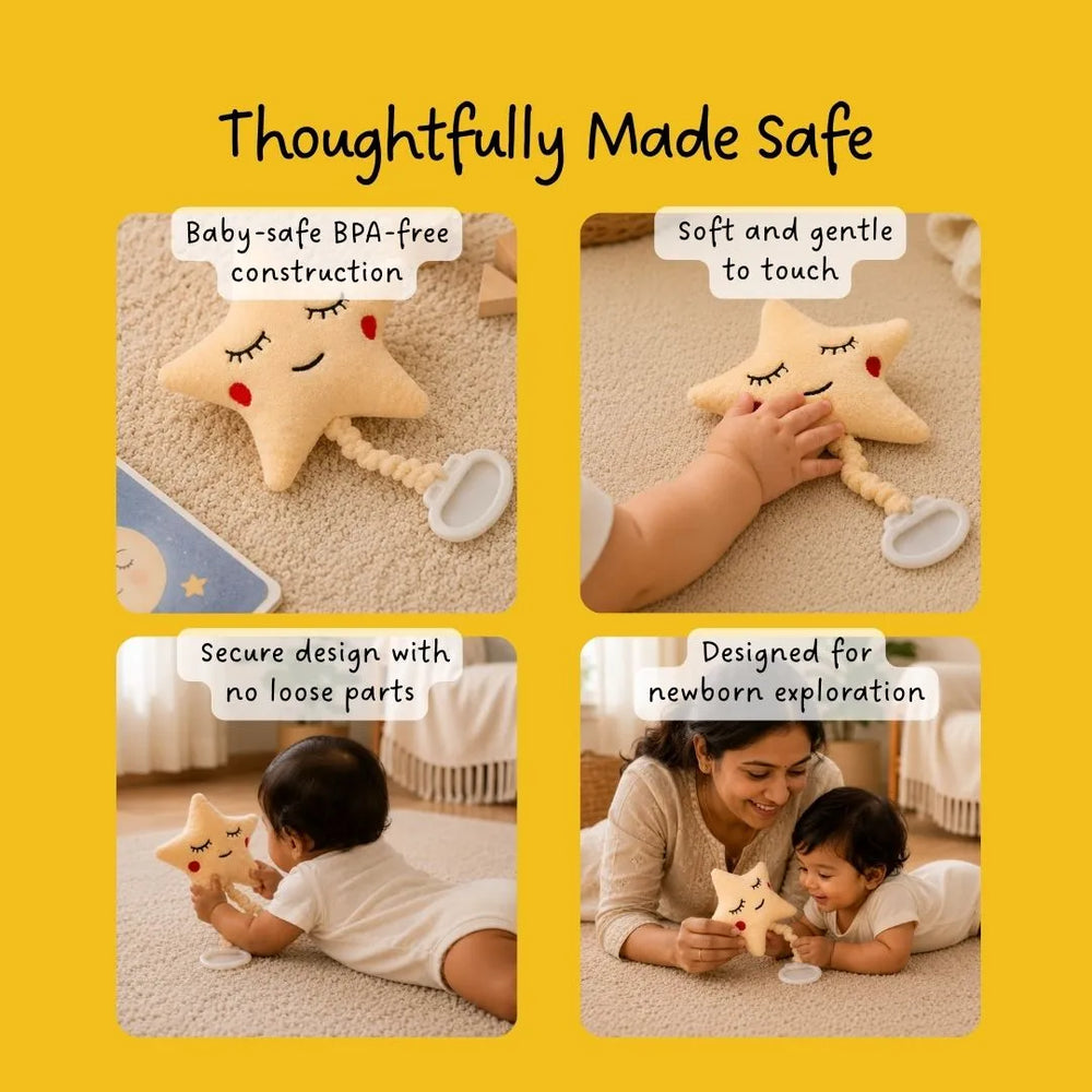 Musical Star - Soft toy with soothing music for sleep time