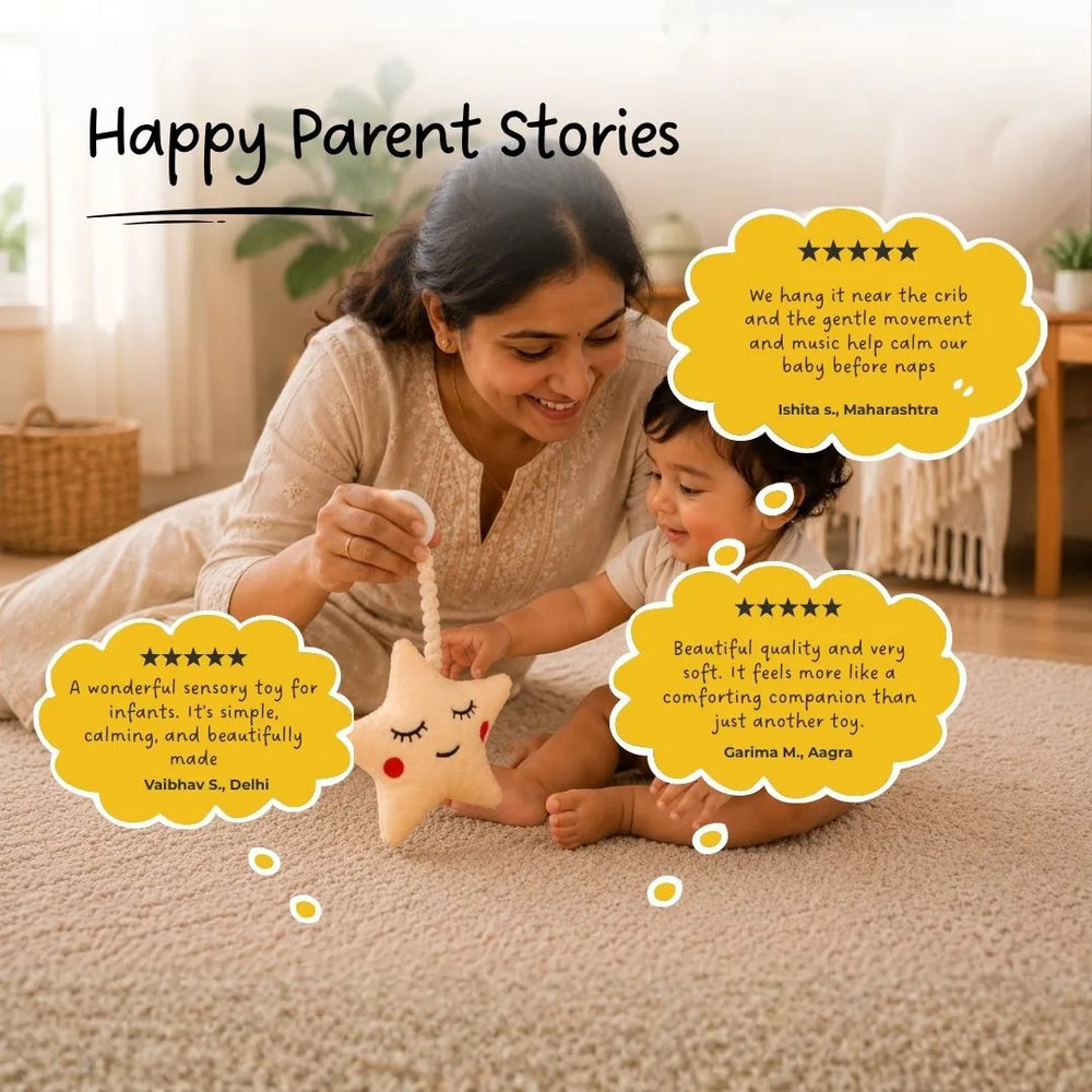 Musical Star - Soft toy with soothing music for sleep time