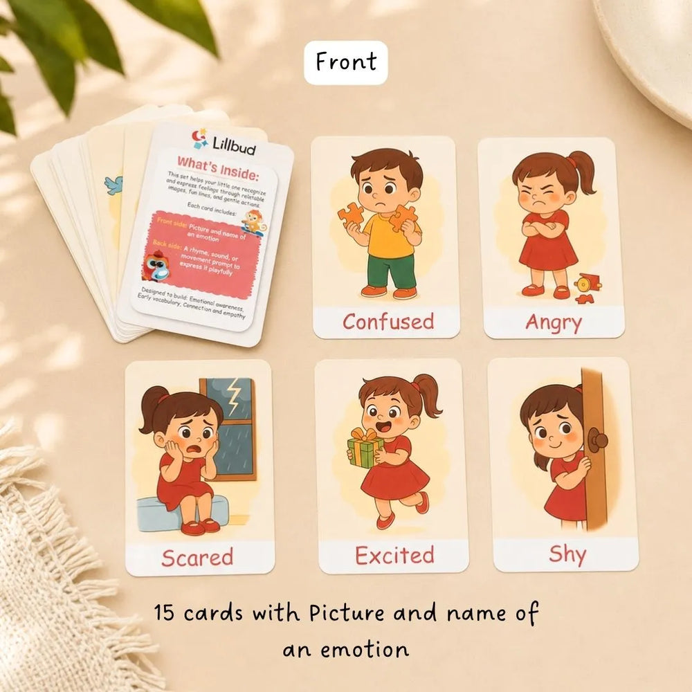 Buy My Emotions - Flash cards Online - Lillbud 