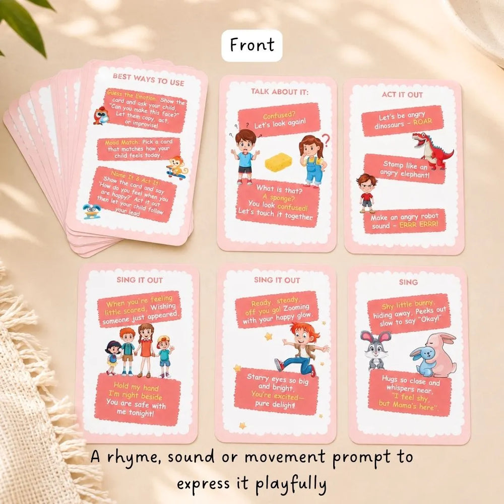 Buy My Emotions - Flash cards Online - Lillbud 