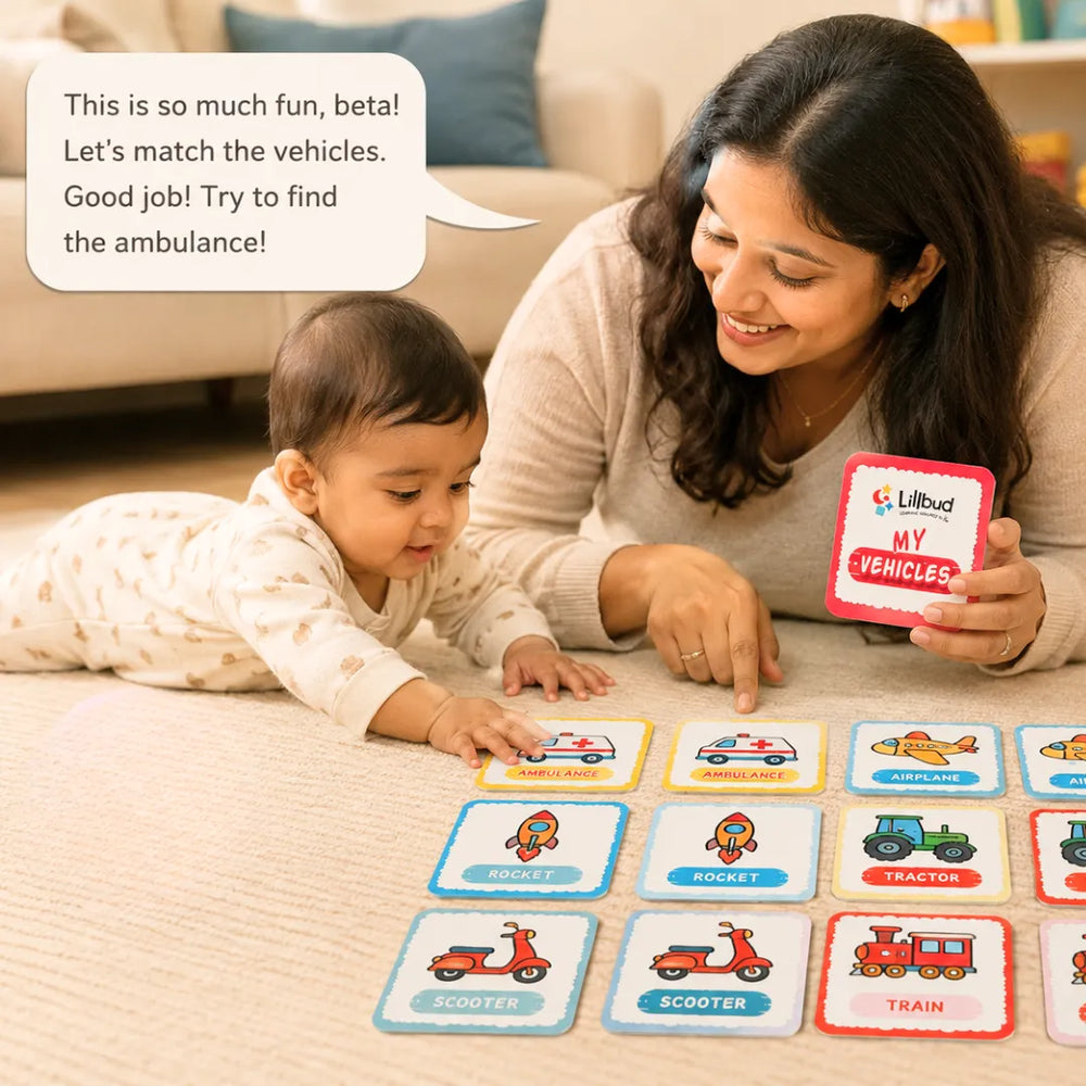 Buy My Vehicles Matching Card Online - Lillbud 