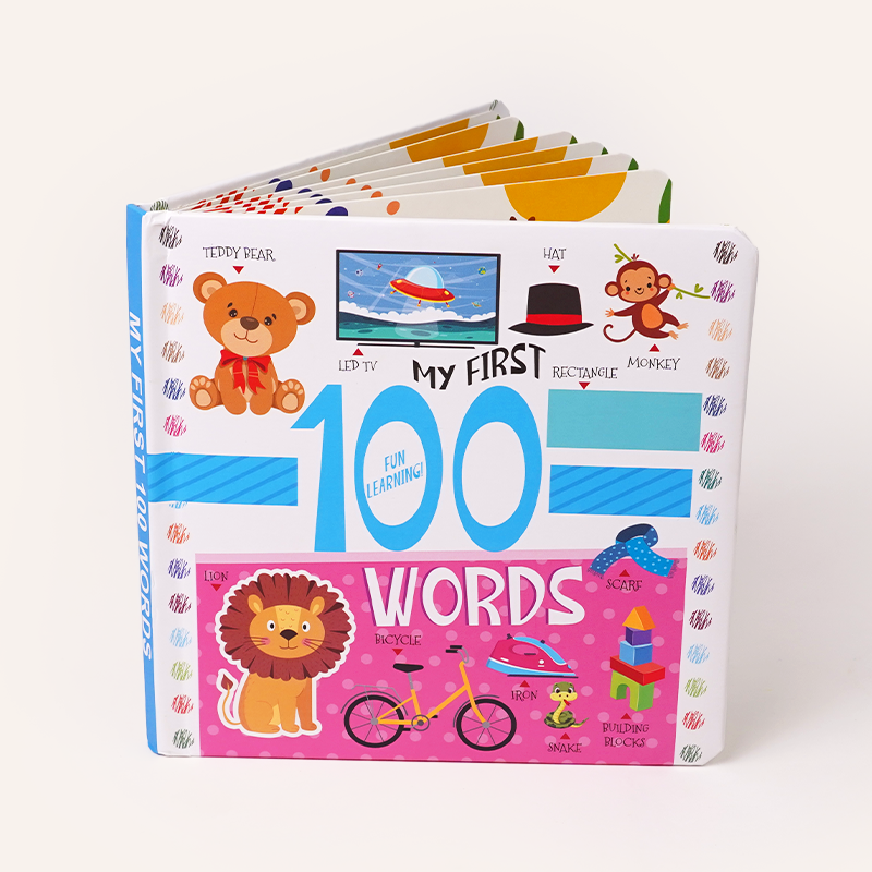 Buy My First 100 Words - Board Book Online - Lillbud 