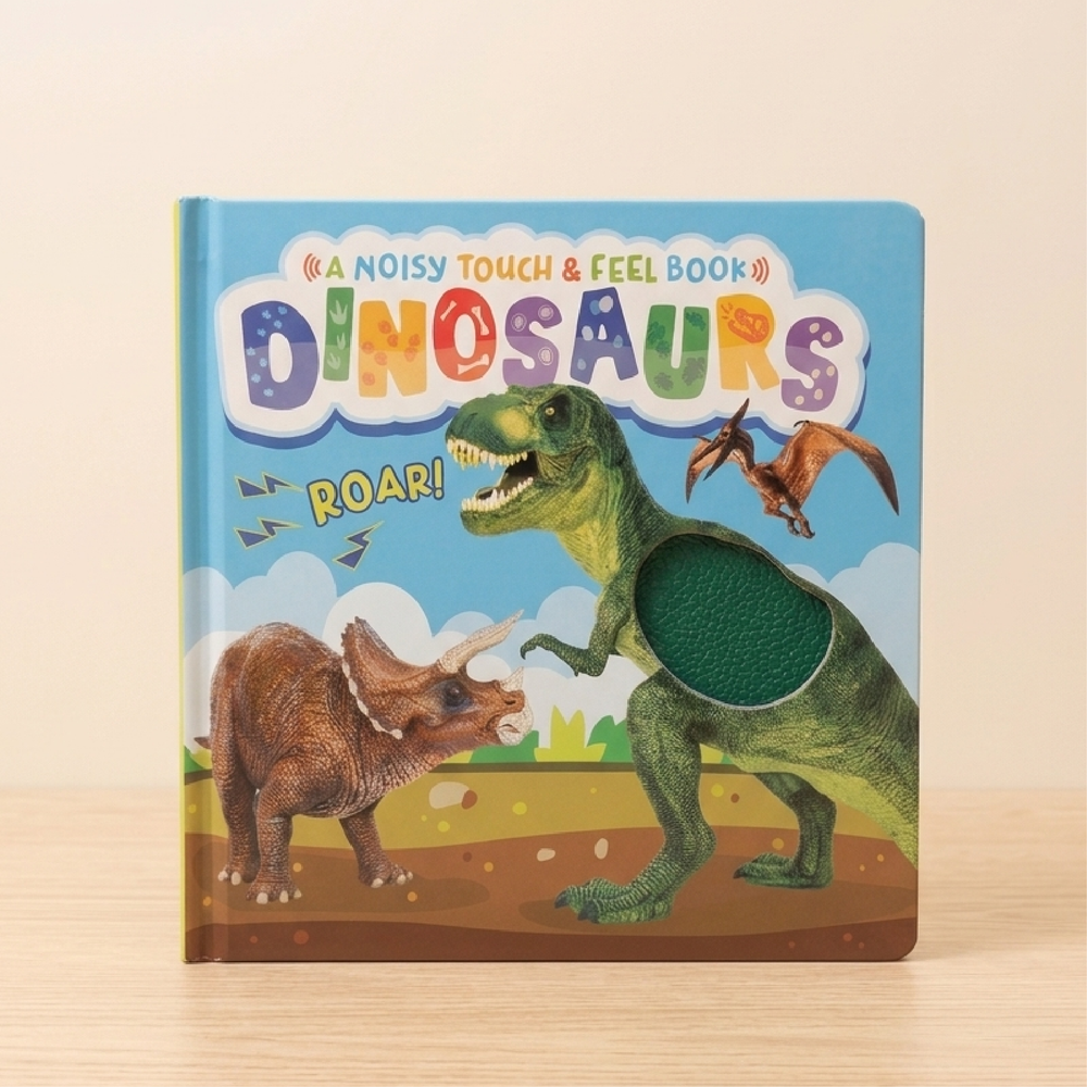 Buy Noisy Touch and Feel - Dinosaurs Online - Lillbud 
