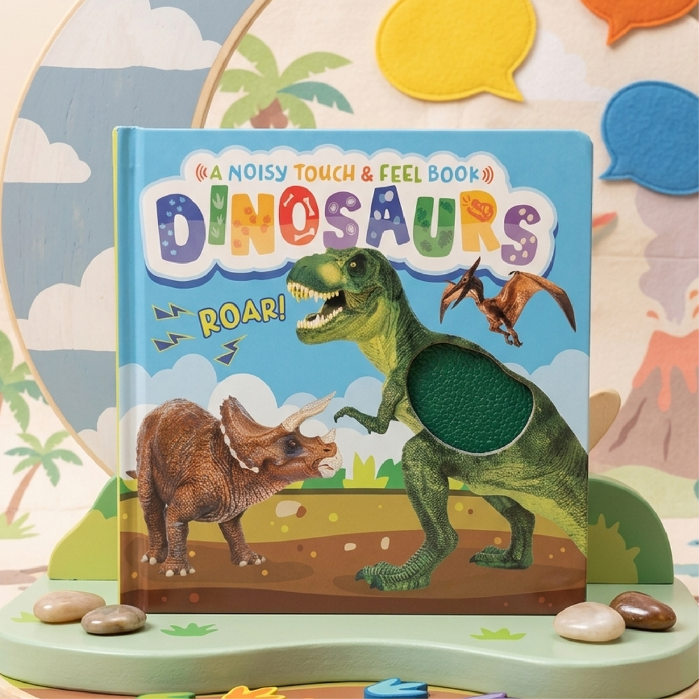 Buy Noisy Touch and Feel - Dinosaurs Online - Lillbud 