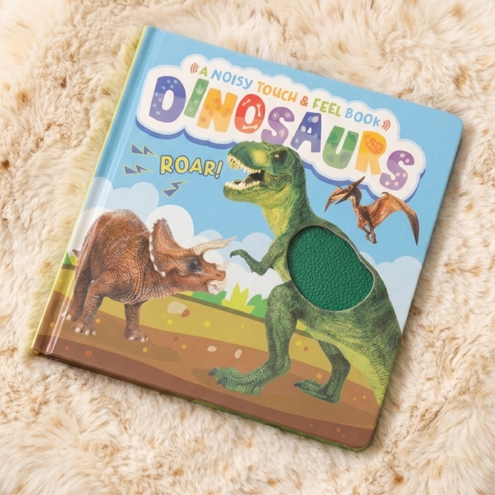 Buy Noisy Touch and Feel - Dinosaurs Online - Lillbud 