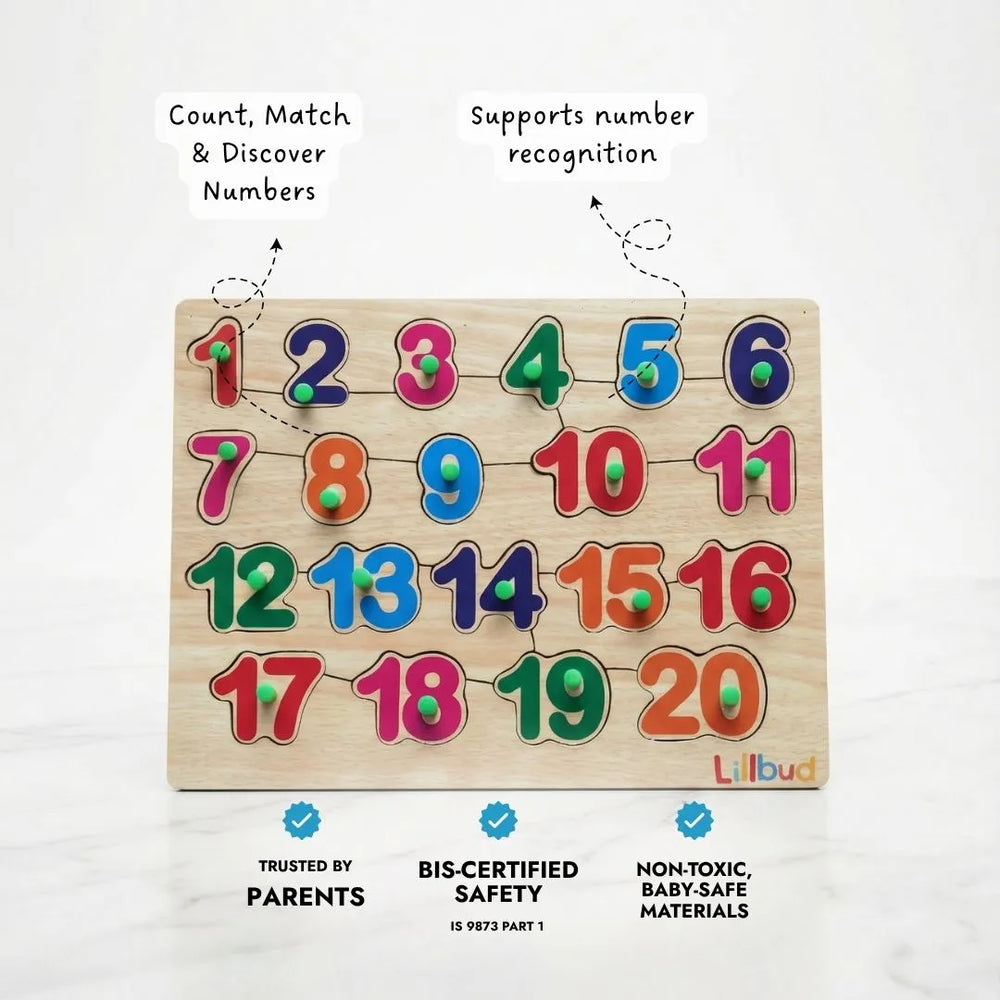 Buy Numbers Puzzle Online - Lillbud