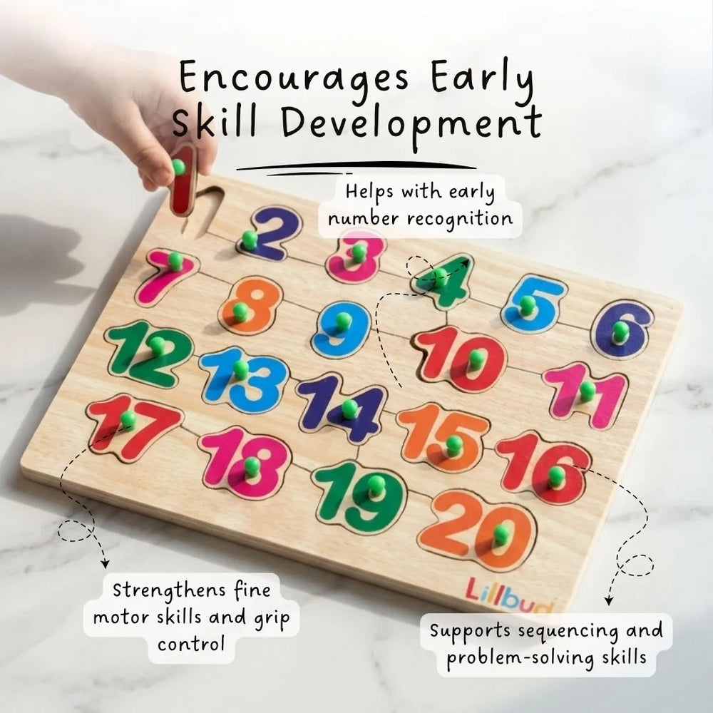 Buy Numbers Puzzle Online - Lillbud