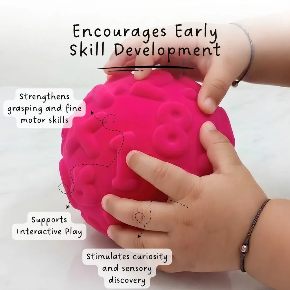 Numerals Ball- Pink