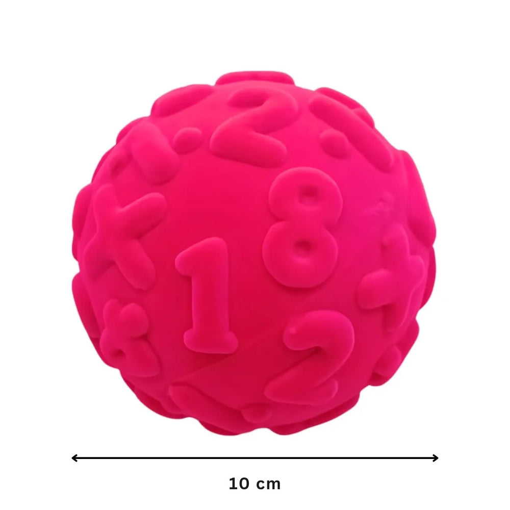Numerals Ball- Pink