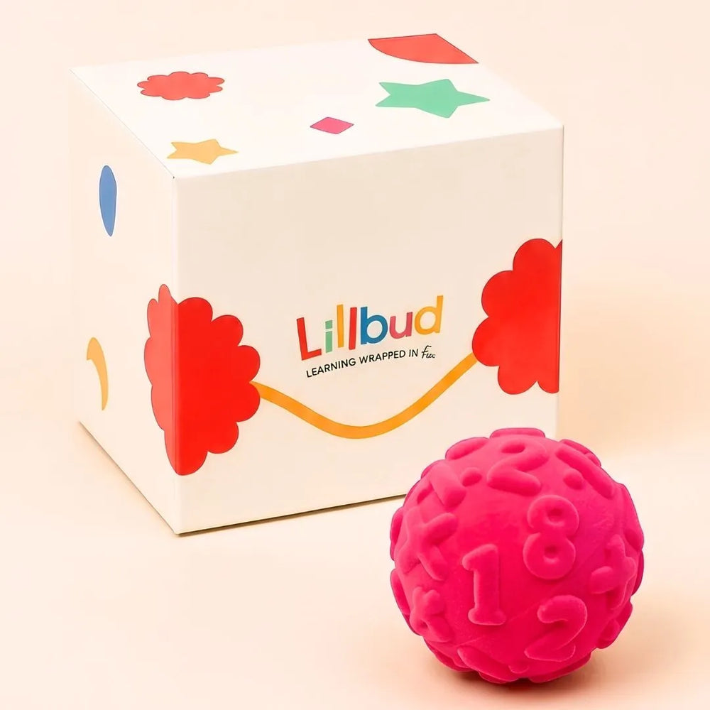 Numerals Ball- Pink