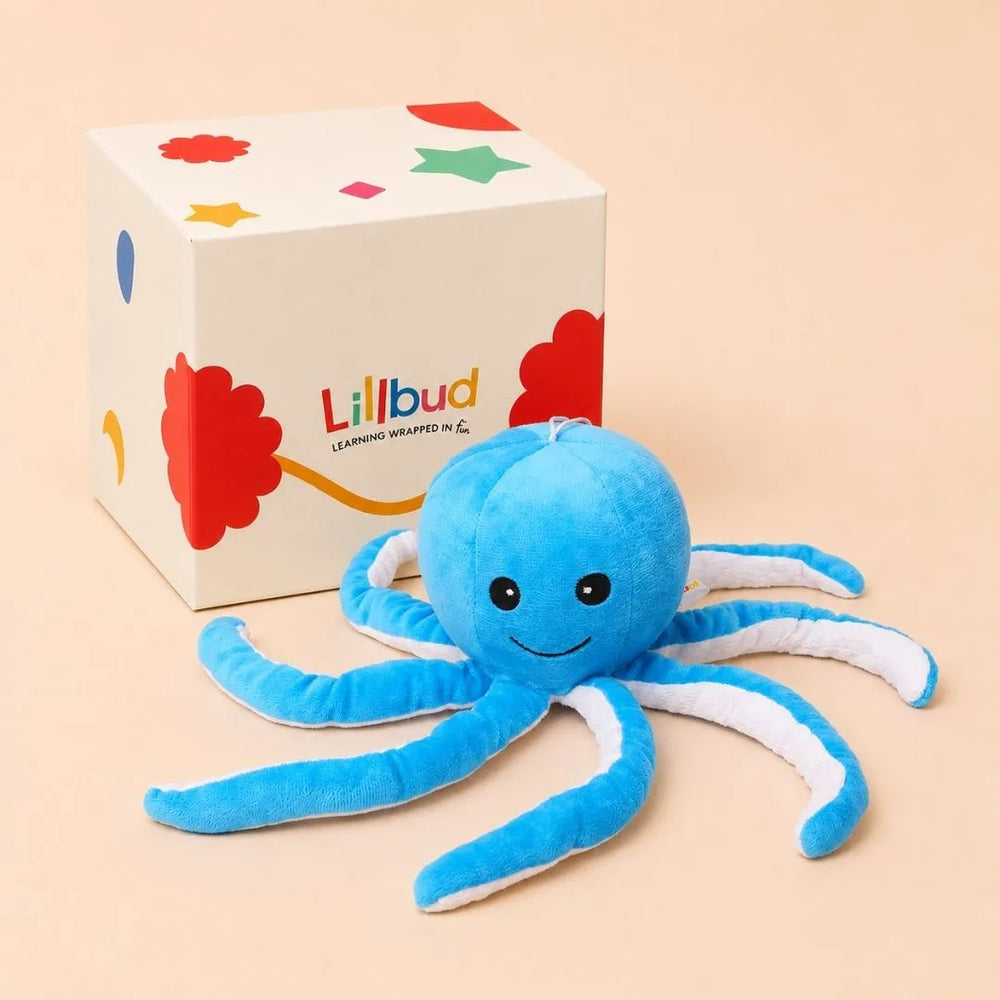 Buy Octopus Soft Toy with easy to grasp arms Online - Lillbud