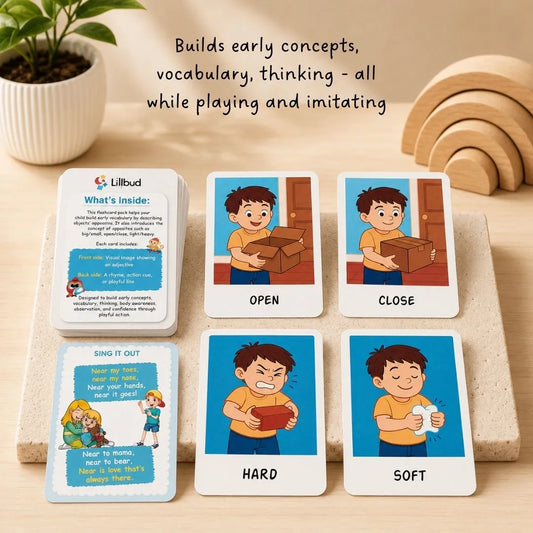 Buy Opposite Words - Flash cards Online - Lillbud 