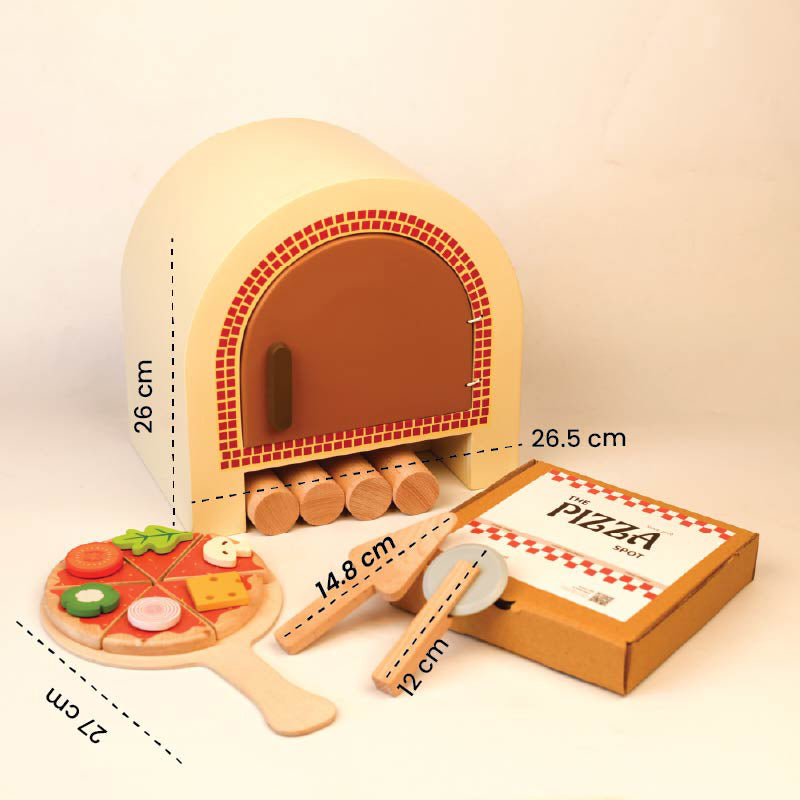 Little Pizzeria Pretend Play Set