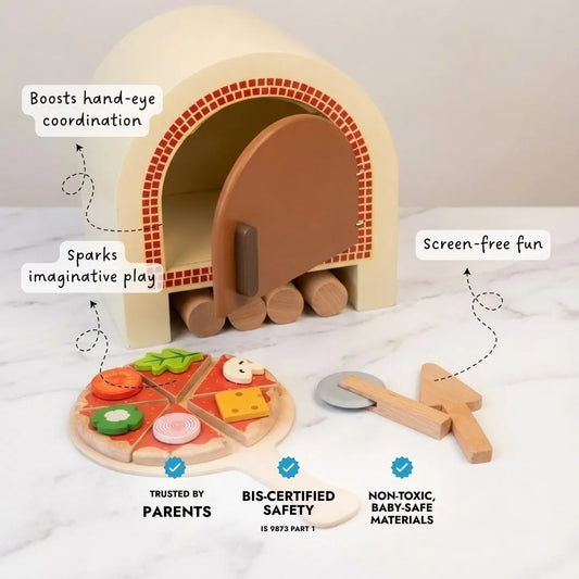 Little Pizzeria Pretend Play Set