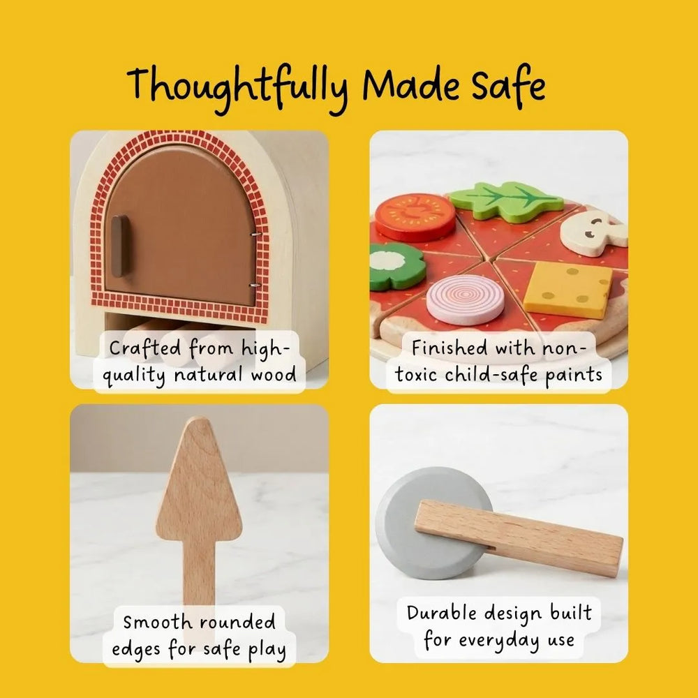Little Pizzeria Pretend Play Set