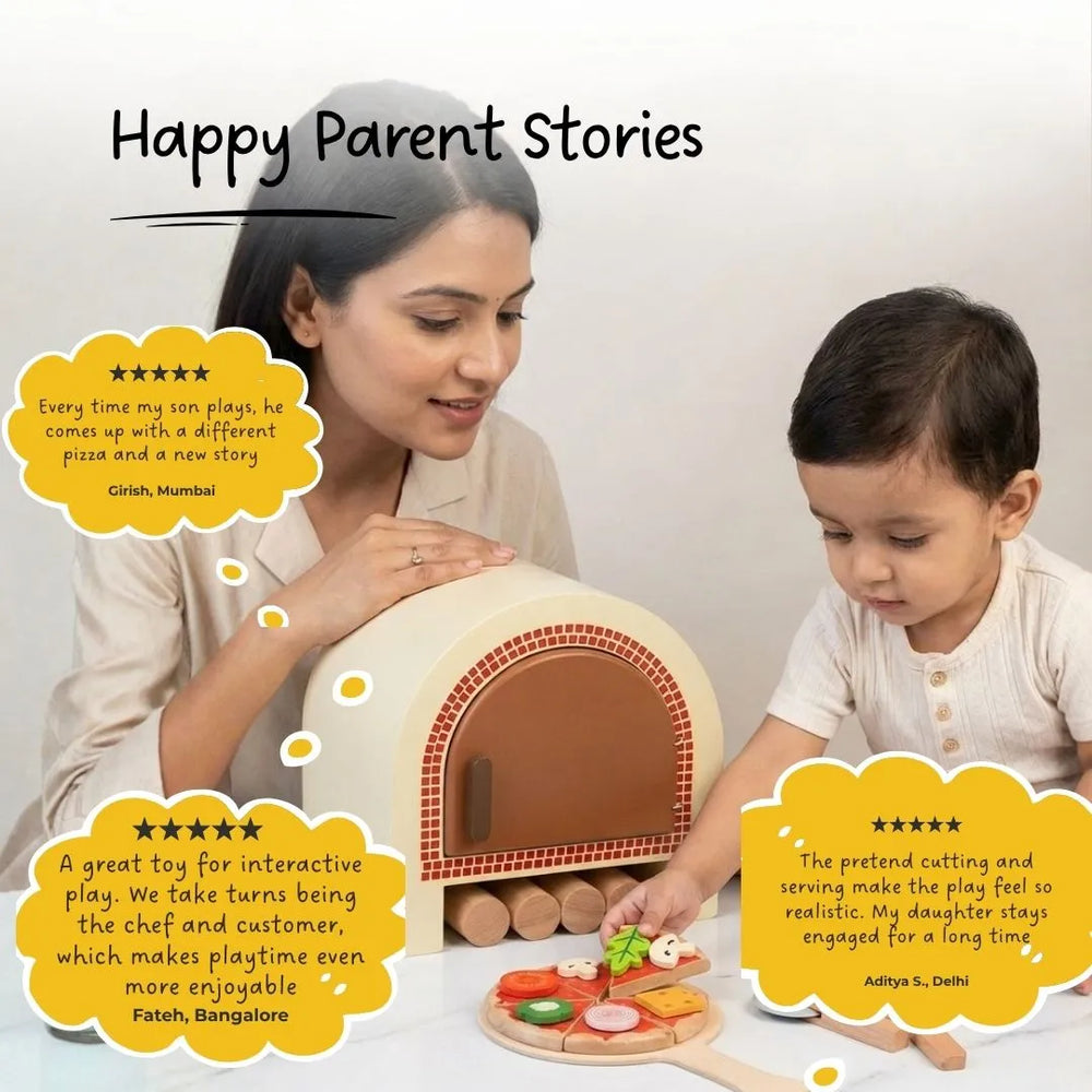 Little Pizzeria Pretend Play Set