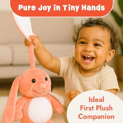 Hop and Pull Bunny Soft Toy