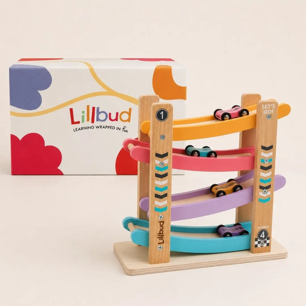 Buy Classic Wooden Racing Ramp Online - Lillbud