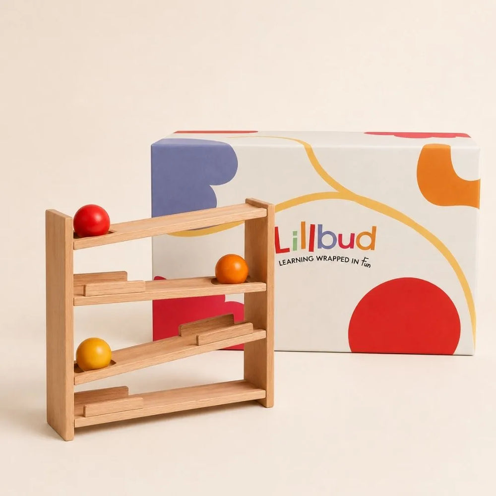 Buy Roll and Watch - Wooden Ball Tracker Online - Lillbud